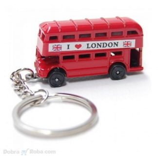 Autobus Privezak za Ključeve I Love London