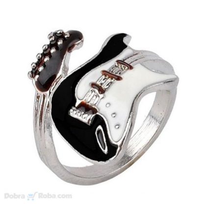 Prsten Gitara od nerđajućeg čelika