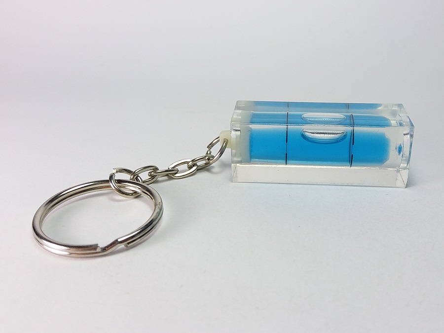 plava libela privezak vodena vaser vaga za ravnanje majstorski privezak za ključeve