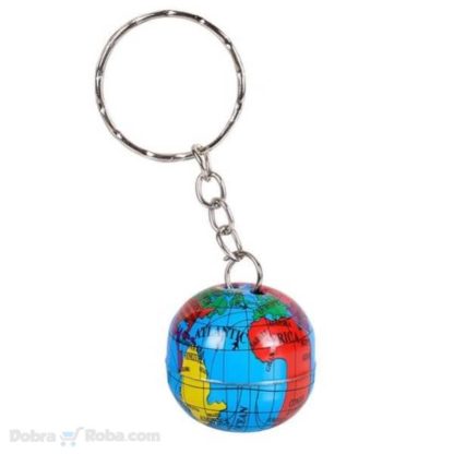 globus privezak za ključeve za geografičare planeta zemlja privesci