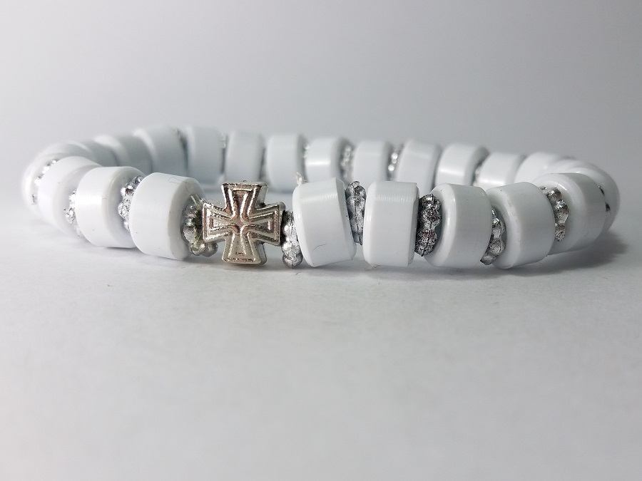 bela brojanica muška unisex