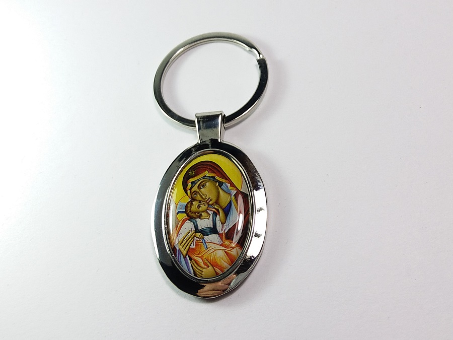 bogorodica privezak za ključeve srbija pravoslavni sveci