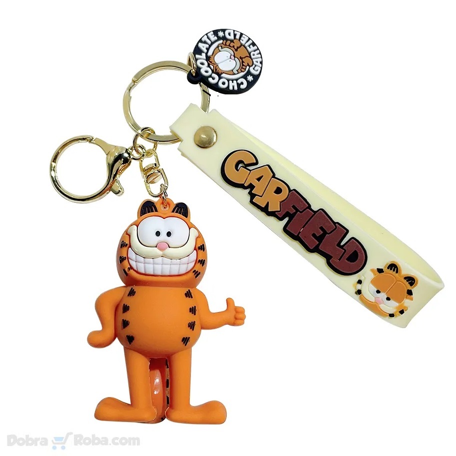 garfield privezak za ključeve mačak garfild