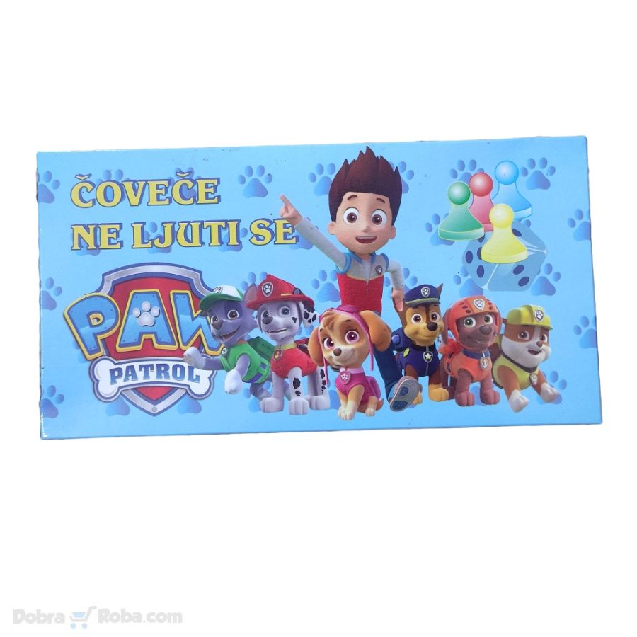 patrolne šape čoveče ne ljuti se igra paws patrol maršal