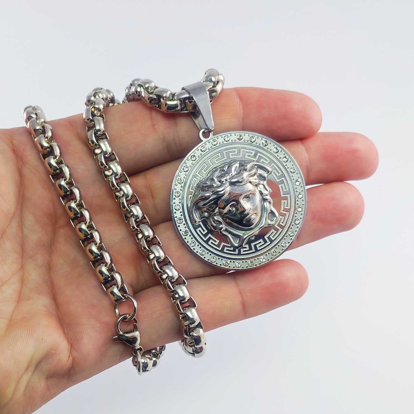 Masivna Versace Ogrlica - Slika 4