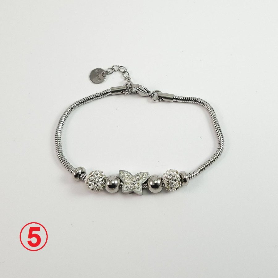 leptir ženska narukvica sa nizovima