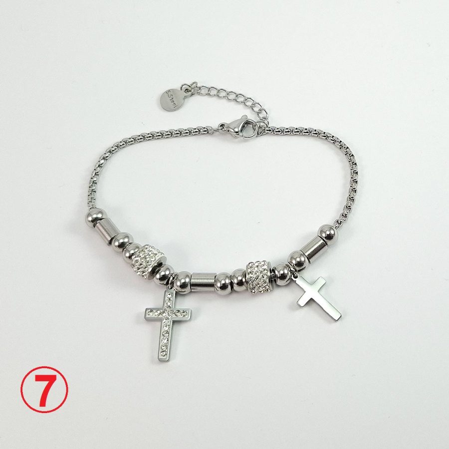 krstići ženska narukvica od hir čelika