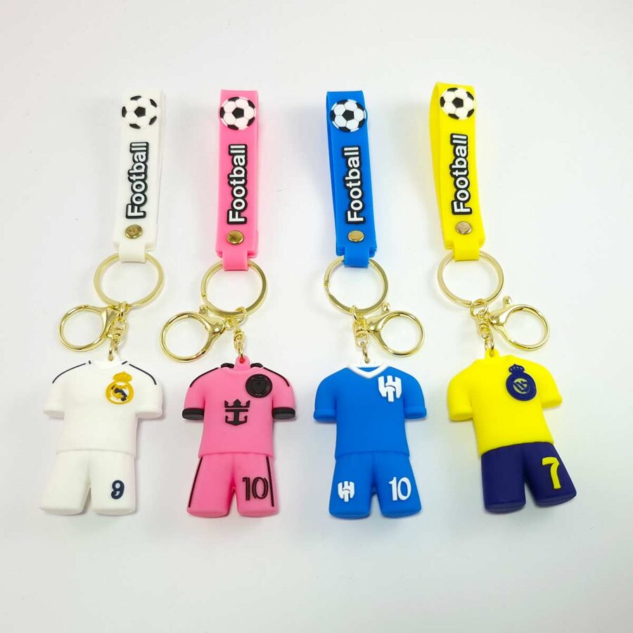 fudbalski dres gumeni privesci za ključeve